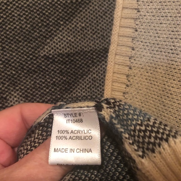 Pink Owl Tribal Wrap Sweater - Picture 5 of 7